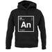 Ana - Periodic Element unisex hoodie