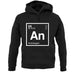 Andrea - Periodic Element unisex hoodie