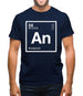 Andy - Periodic Element Mens T-Shirt