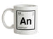 Element Name ANGELA Ceramic Mug