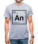 Angel - Periodic Element Mens T-Shirt