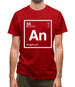 Angel - Periodic Element Mens T-Shirt