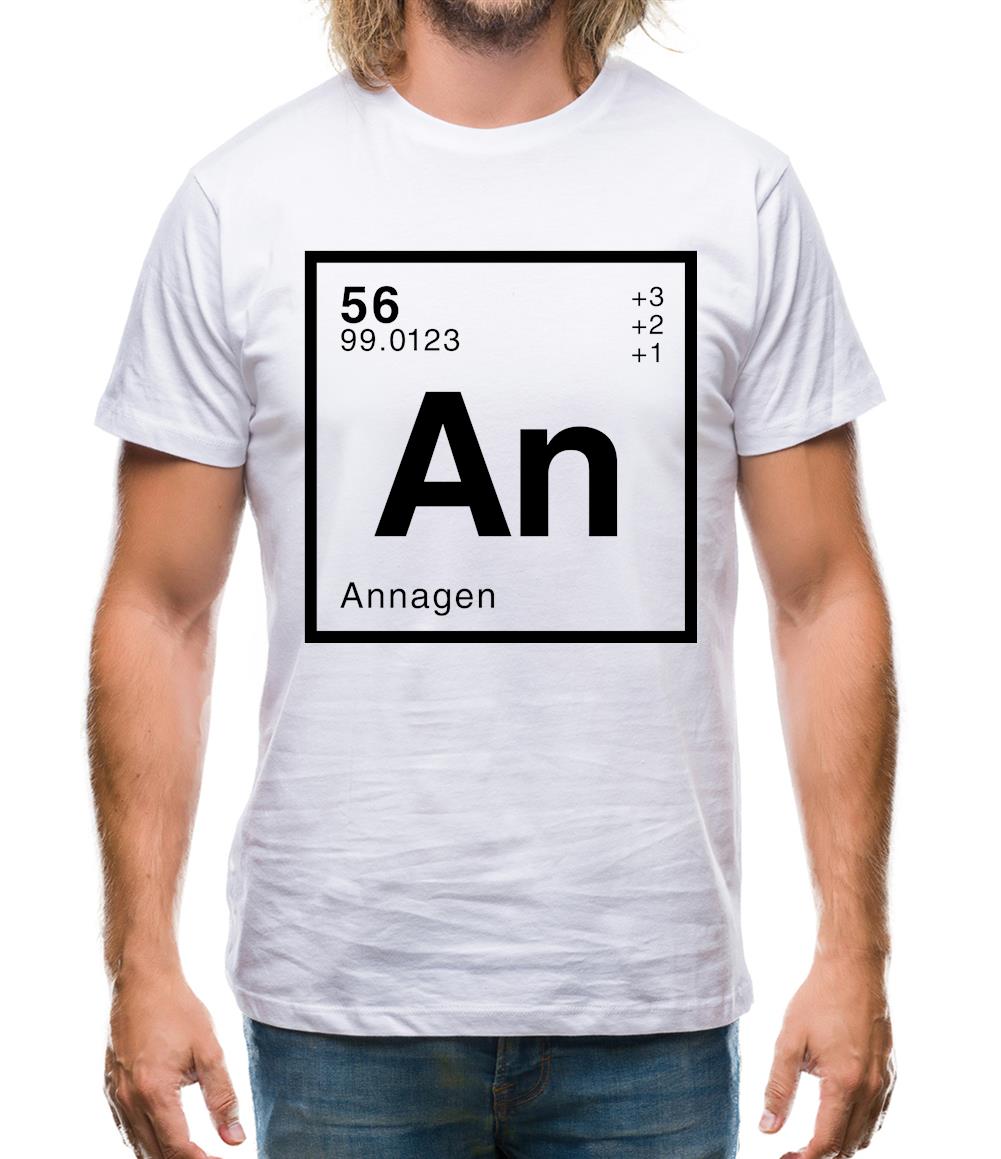 Anna - Periodic Element Mens T-Shirt
