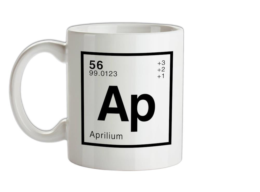 Element Name APRIL Ceramic Mug