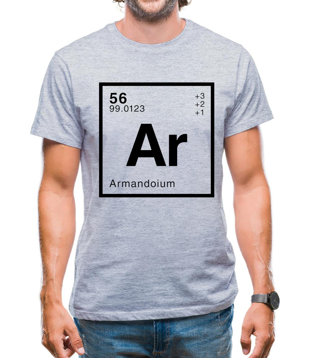 Armando - Periodic Element Mens T-Shirt