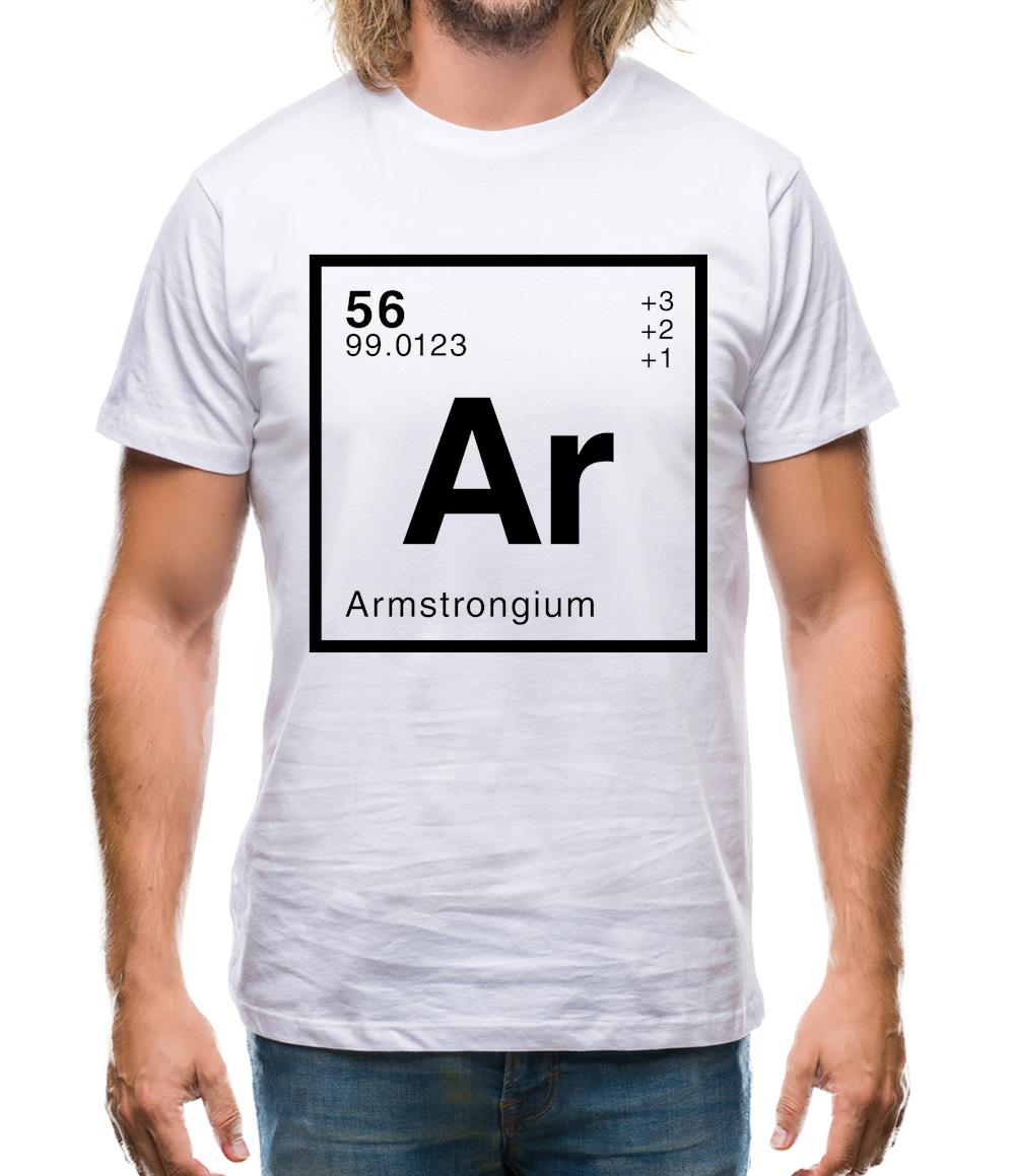 Armstrong - Periodic Element Mens T-Shirt