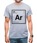 Arthur - Periodic Element Mens T-Shirt