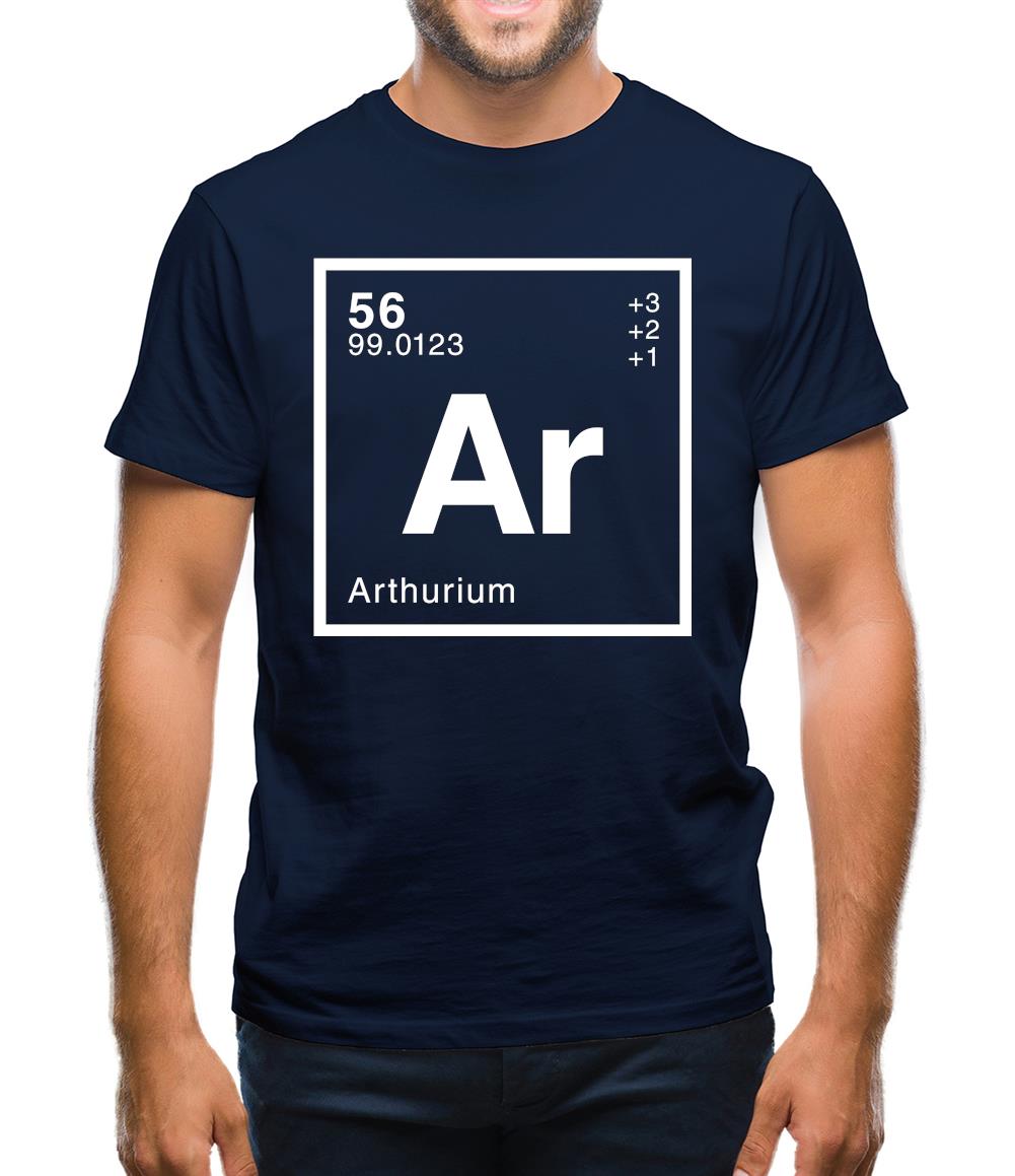 Arthur - Periodic Element Mens T-Shirt