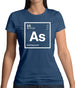 Ashley - Periodic Element Womens T-Shirt