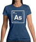 Ashlyn - Periodic Element Womens T-Shirt