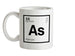 ASH - Periodic Element Ceramic Mug