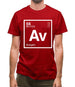 Ava - Periodic Element Mens T-Shirt