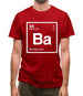 Barker - Periodic Element Mens T-Shirt