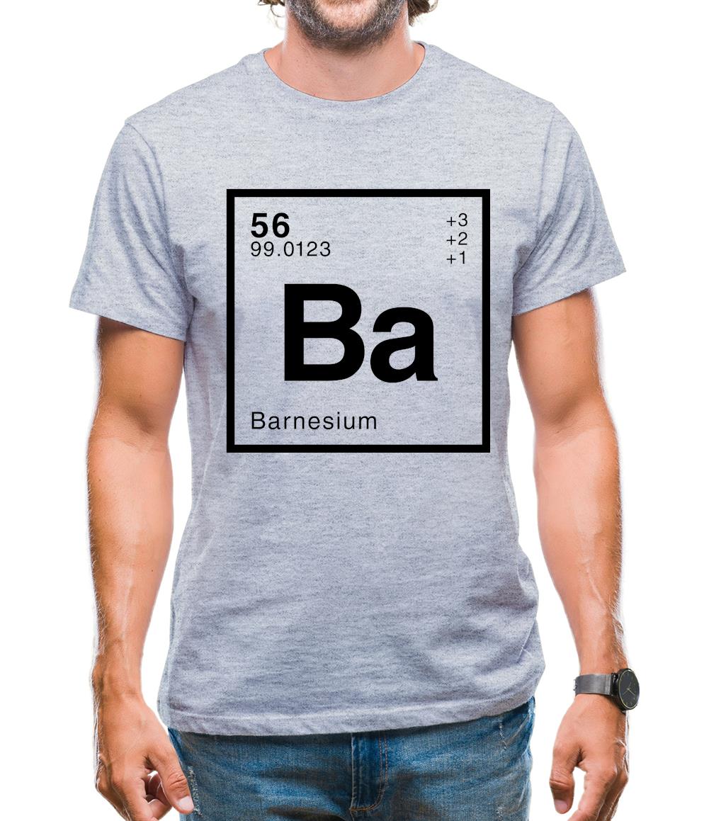 Barnes - Periodic Element Mens T-Shirt