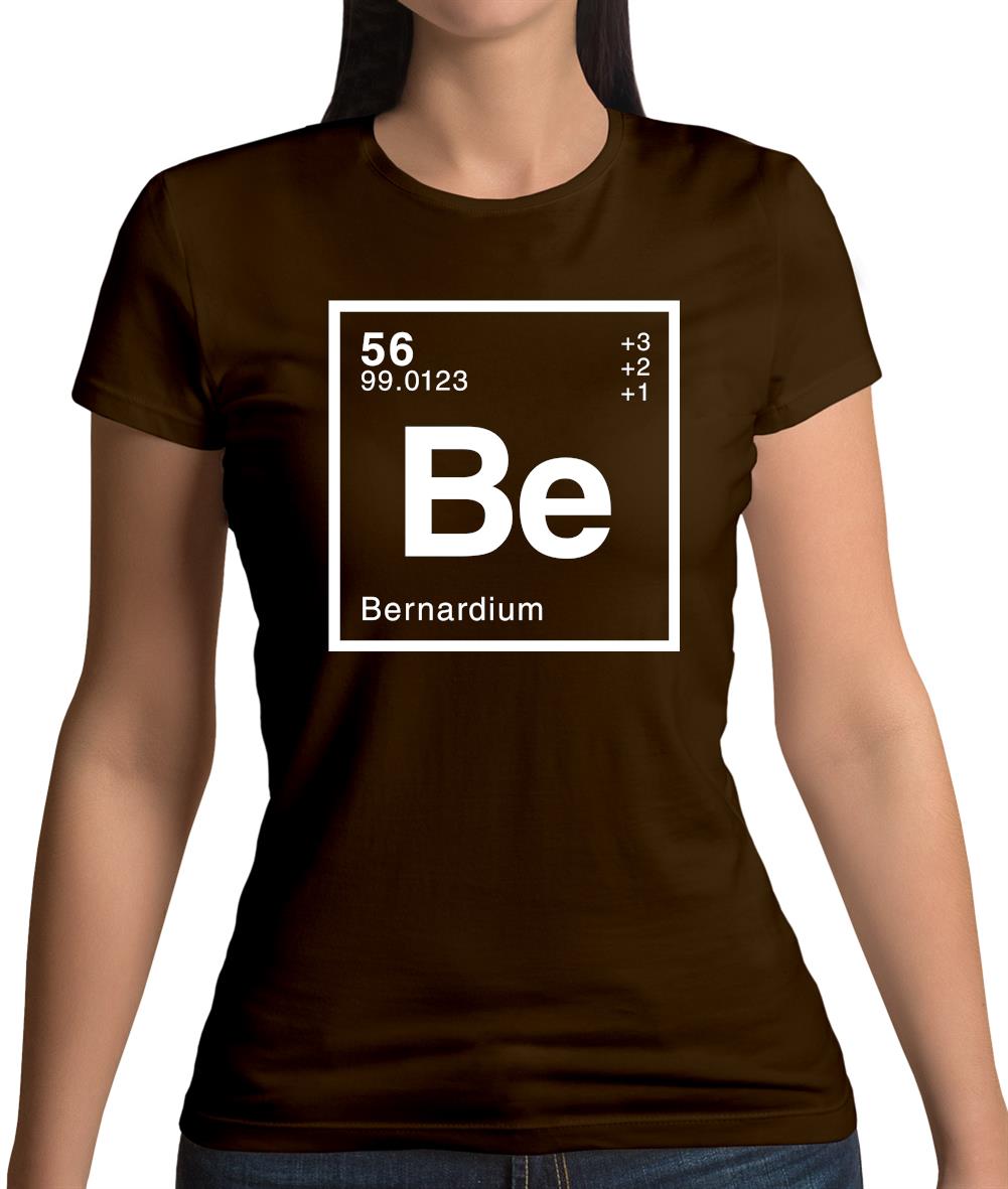 Bernard - Periodic Element Womens T-Shirt