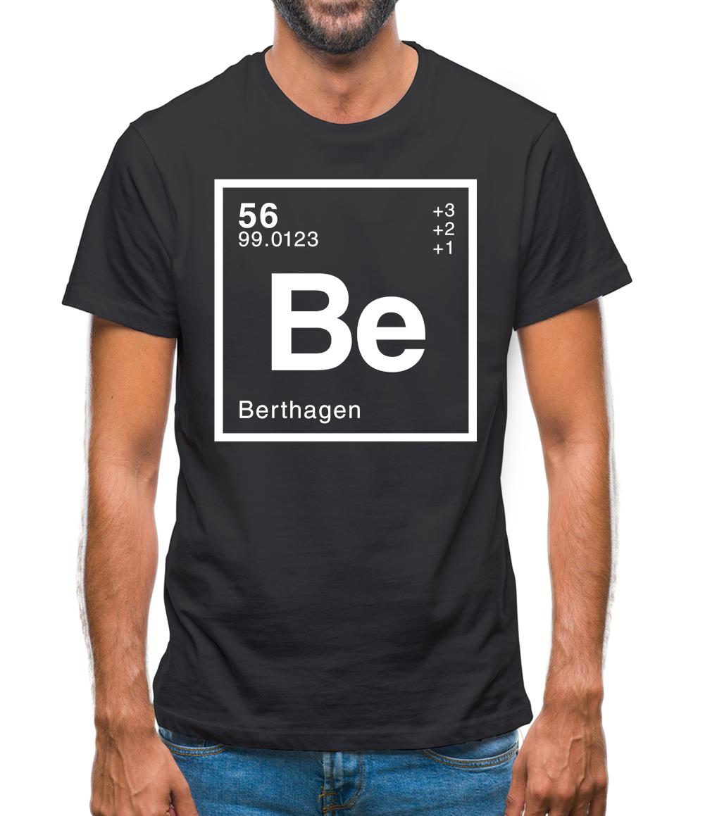 Bertha - Periodic Element Mens T-Shirt