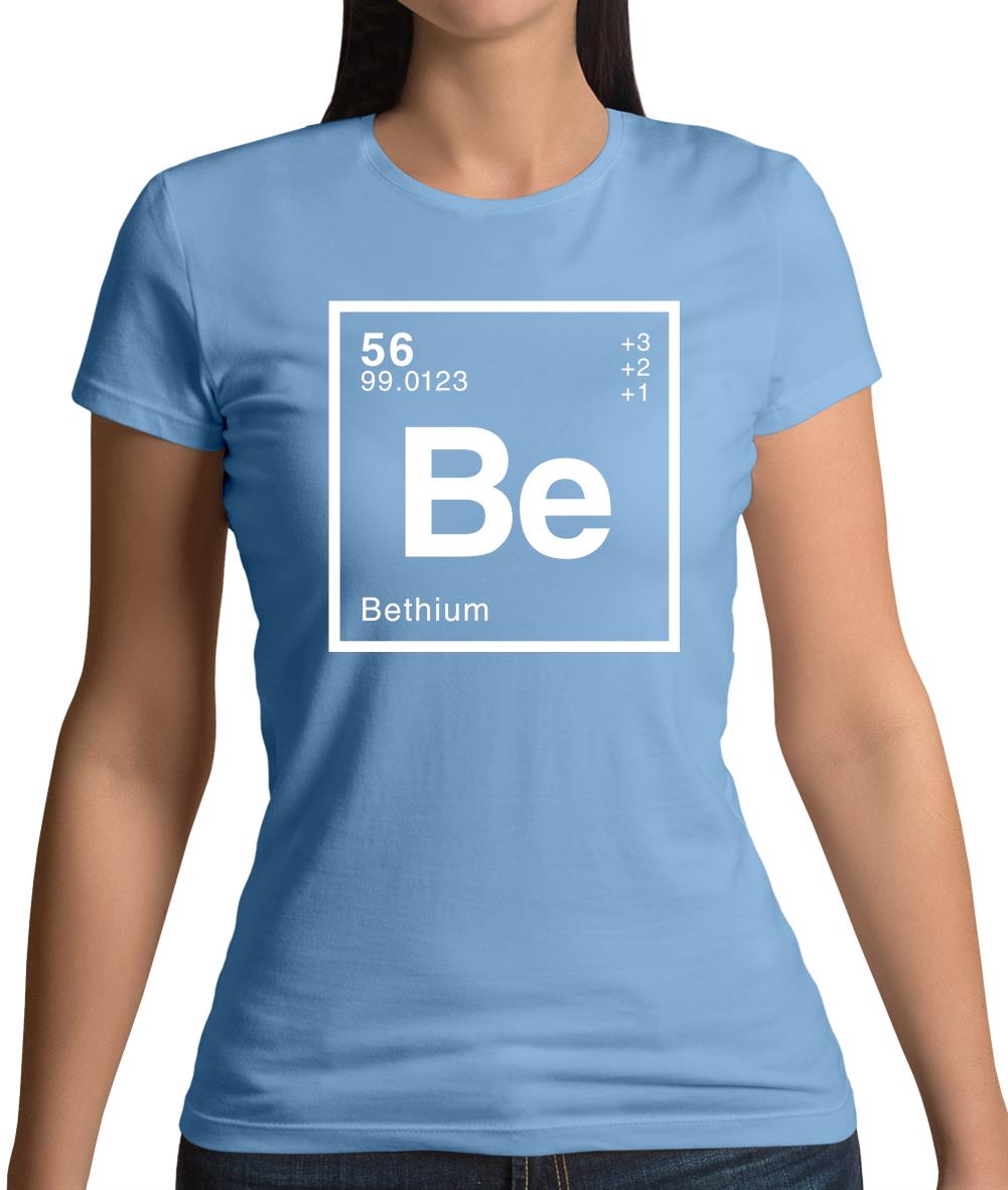 Beth - Periodic Element Womens T-Shirt