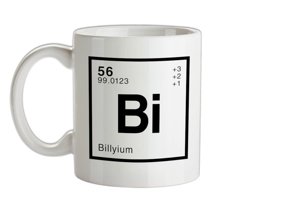 Element Name BILLY Ceramic Mug