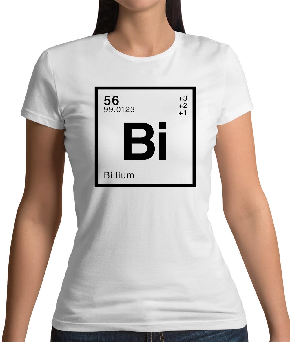 Bill - Periodic Element Womens T-Shirt