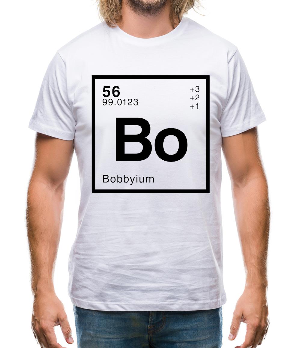 Bobby - Periodic Element Mens T-Shirt