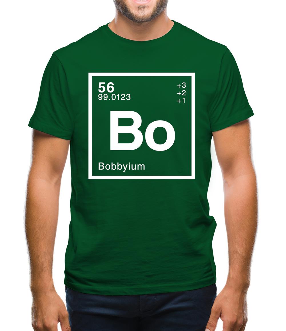 Bobby - Periodic Element Mens T-Shirt