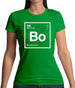 Booth - Periodic Element Womens T-Shirt
