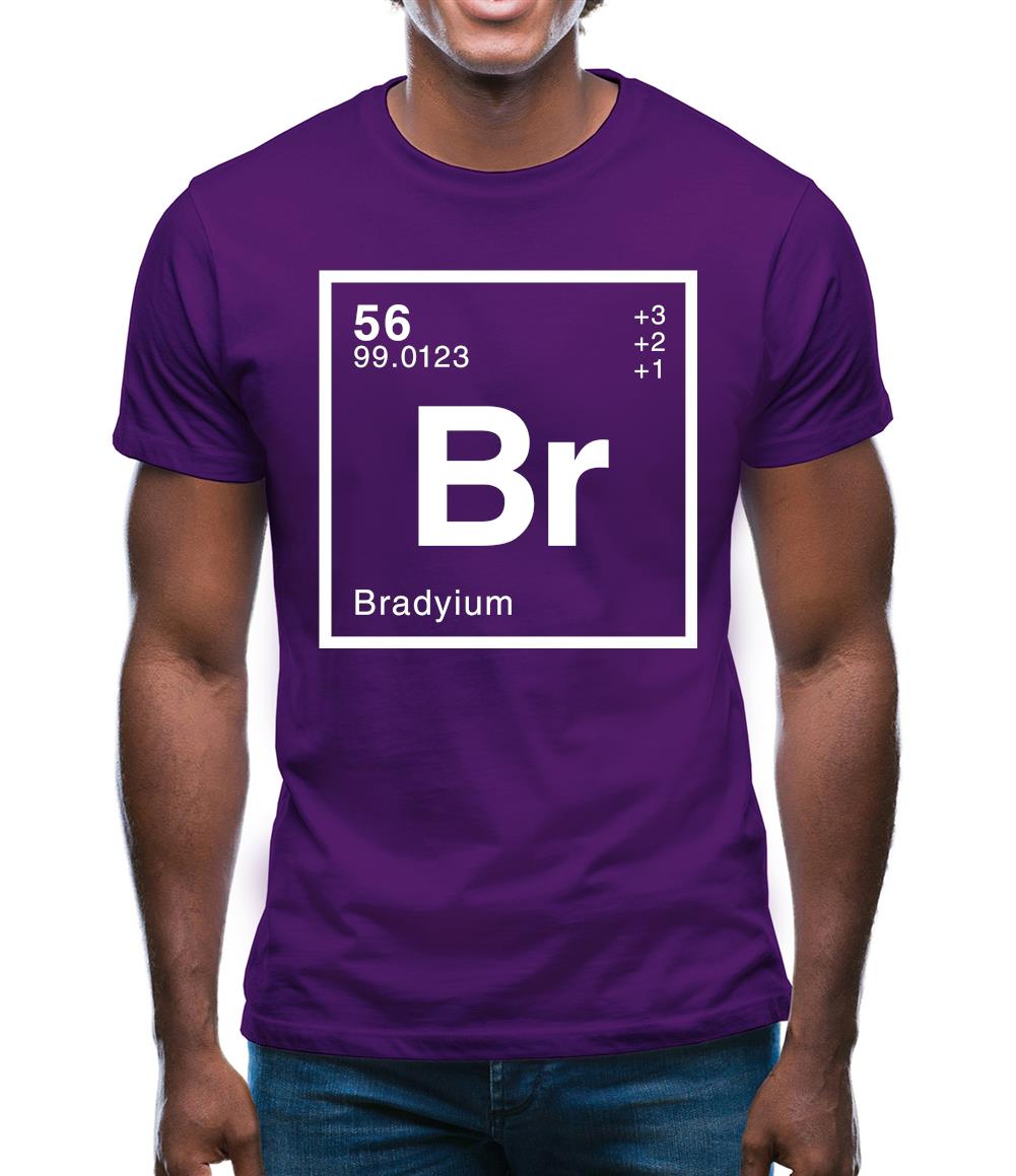 Brady - Periodic Element Mens T-Shirt