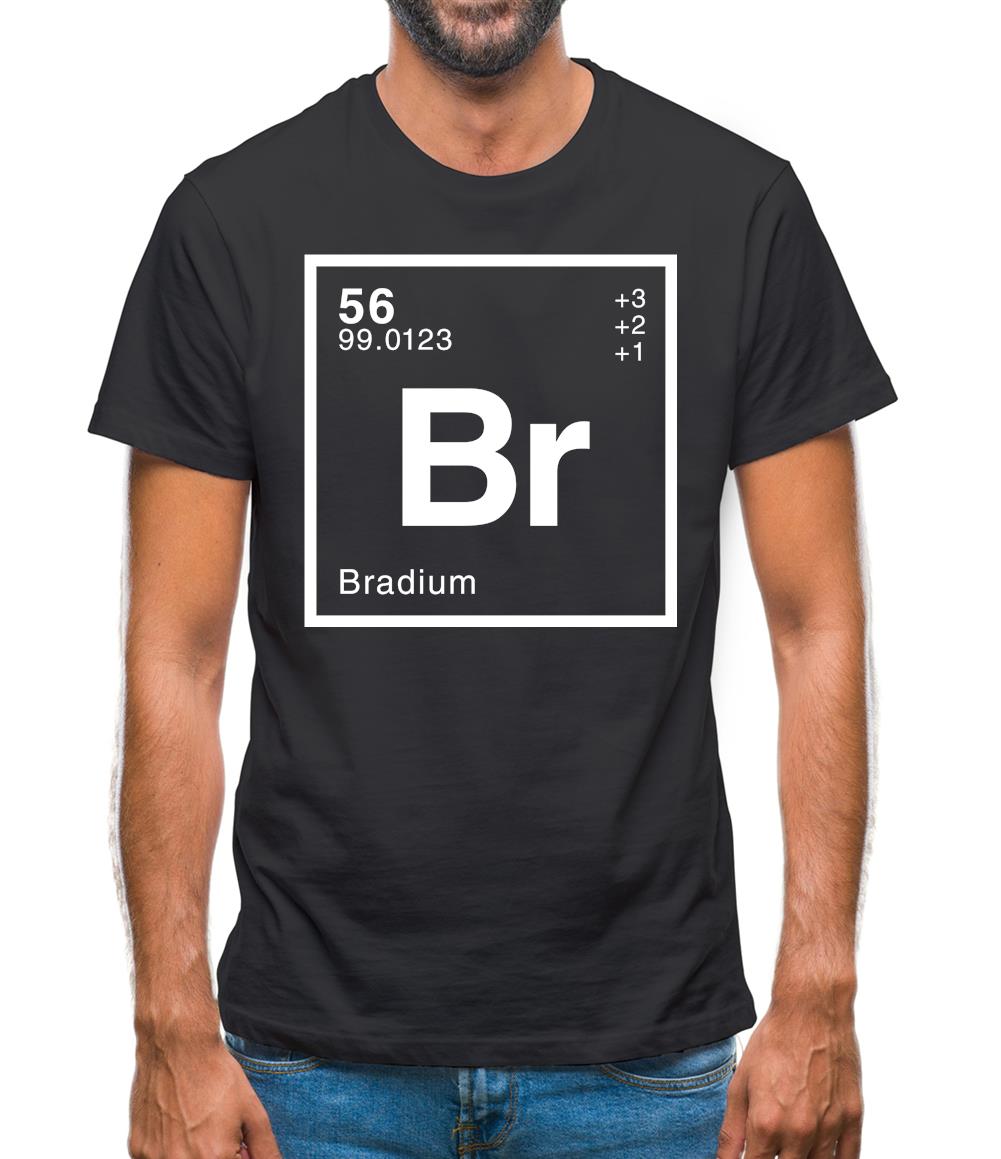 Brad - Periodic Element Mens T-Shirt