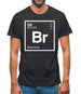 Brent - Periodic Element Mens T-Shirt