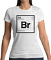 Brett - Periodic Element Womens T-Shirt