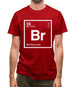 Brittany - Periodic Element Mens T-Shirt
