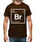 Brooke - Periodic Element Mens T-Shirt