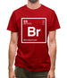 Brooke - Periodic Element Mens T-Shirt