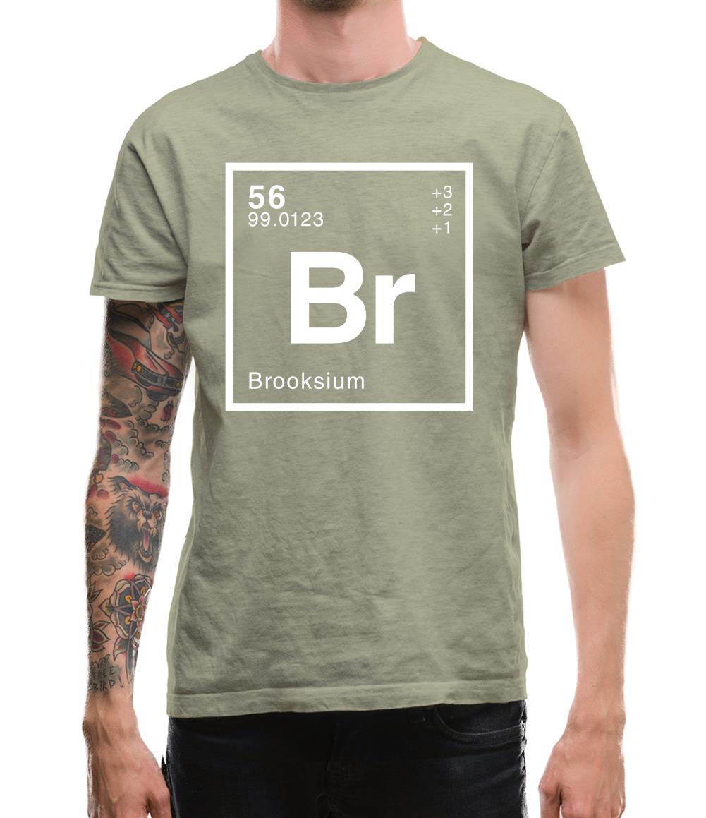 Brooks - Periodic Element Mens T-Shirt