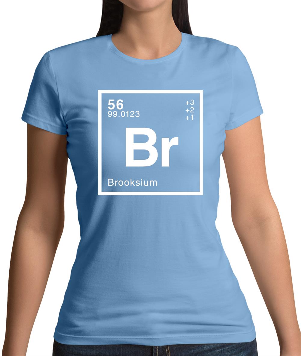 Brooks - Periodic Element Womens T-Shirt