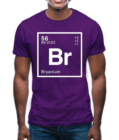Bryan - Periodic Element Mens T-Shirt