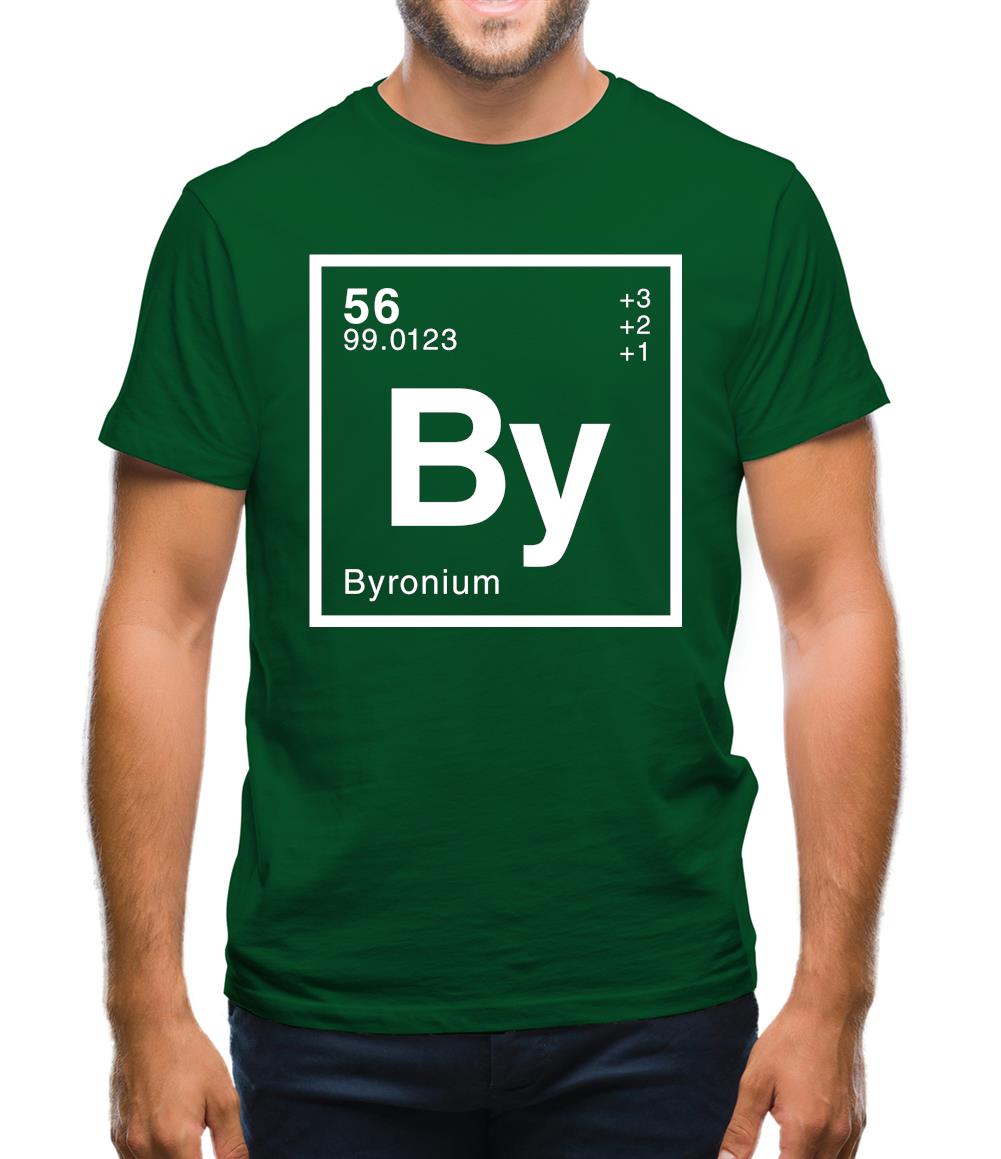 Byron - Periodic Element Mens T-Shirt