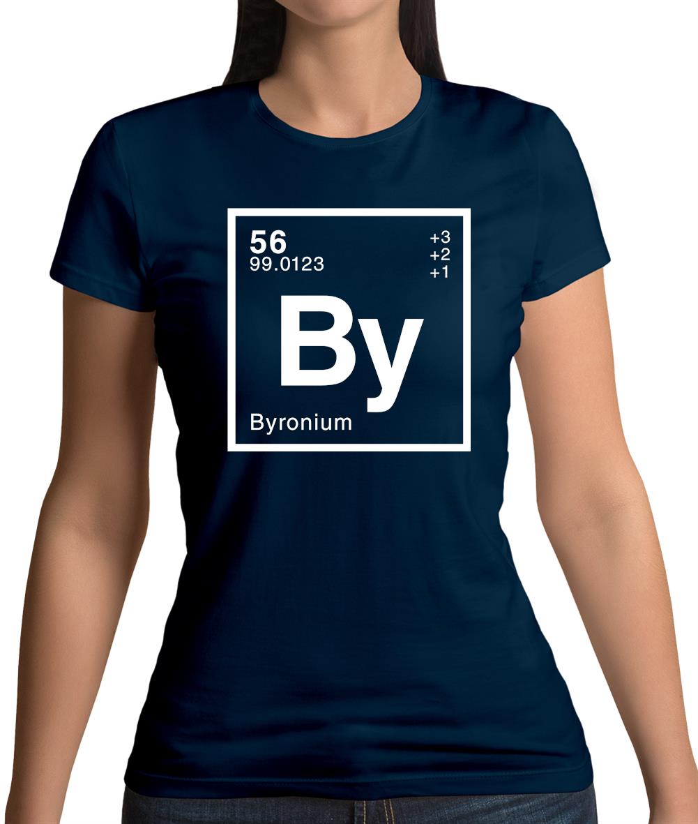 Byron - Periodic Element Womens T-Shirt