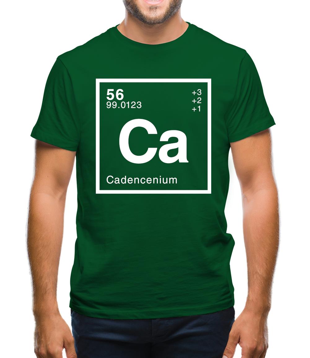 Cadence - Periodic Element Mens T-Shirt