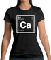 Cadi - Periodic Element Womens T-Shirt