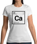 Caitlin - Periodic Element Womens T-Shirt