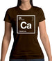 Caleb - Periodic Element Womens T-Shirt