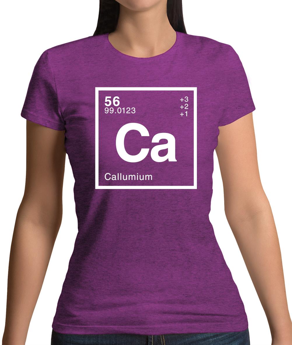 Callum - Periodic Element Womens T-Shirt