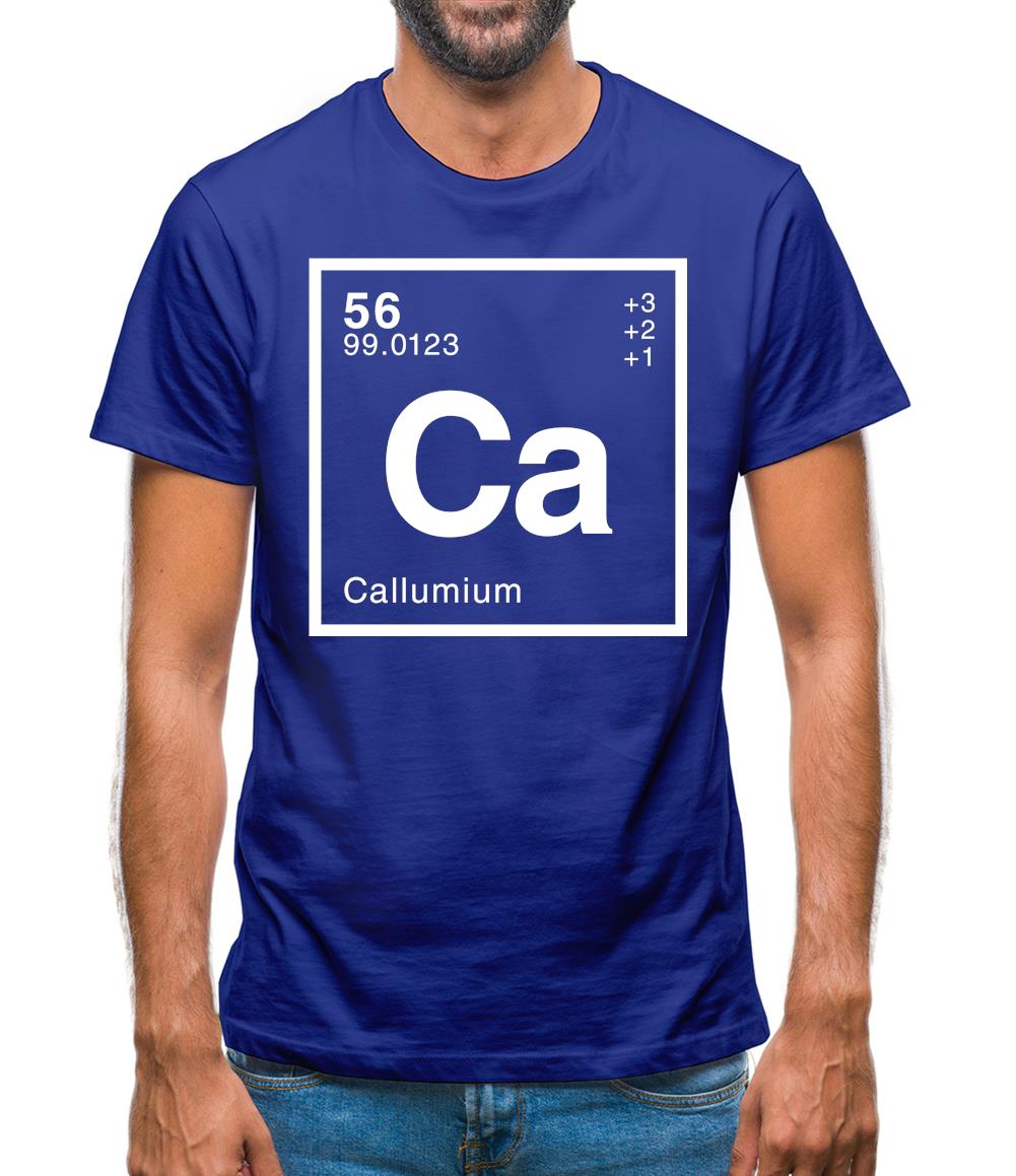 Callum - Periodic Element Mens T-Shirt