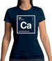 Campbell - Periodic Element Womens T-Shirt