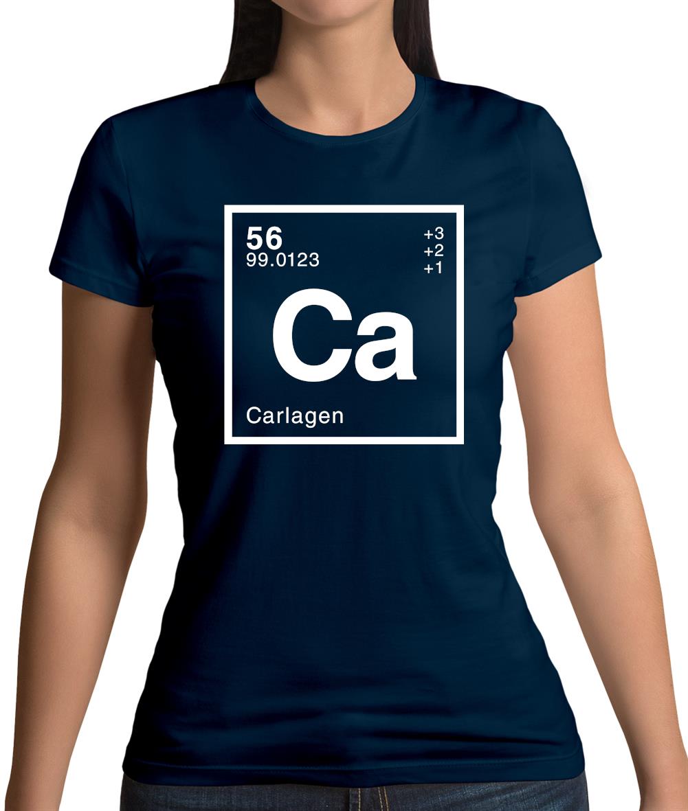 Carla - Periodic Element Womens T-Shirt