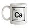 Element Name CARL Ceramic Mug