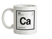 Element Name CAROL Ceramic Mug