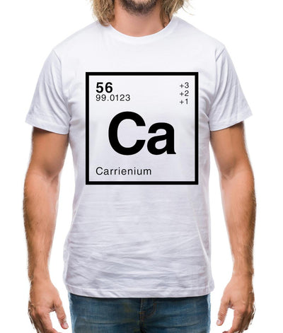 Carrie - Periodic Element Mens T-Shirt