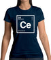 Cecil - Periodic Element Womens T-Shirt